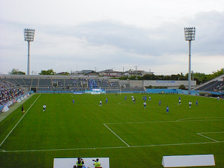 三ッ沢公園球技場(1999/5/3)