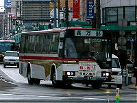 長万部行きバス