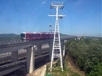 ゴンドラとリニモ