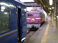 機関車切り離し